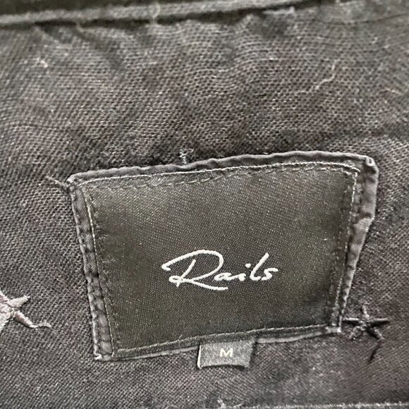 RAILS Robyn Embroidered Stars Button Down Top - Picture 11 of 11